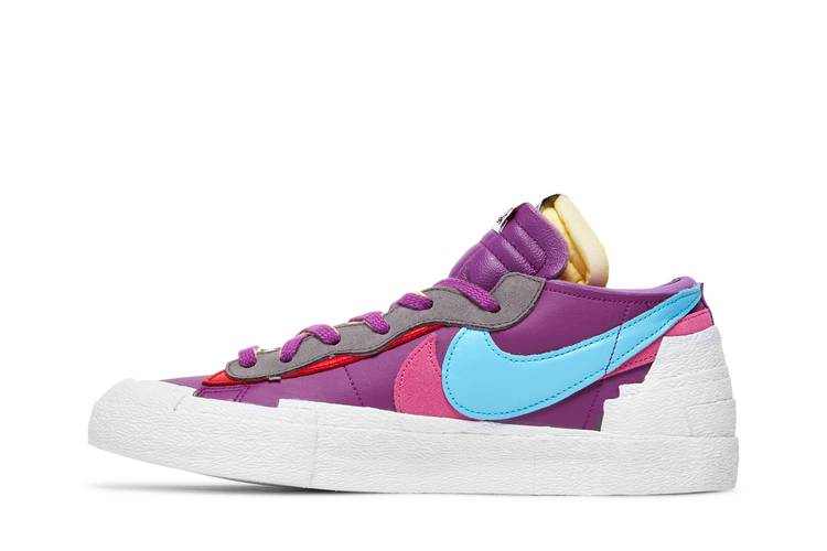 Kaws x Sacai x Blazer Low Purple Dusk