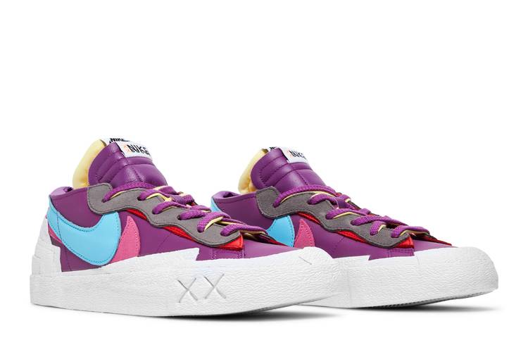 Kaws x Sacai x Blazer Low Purple Dusk