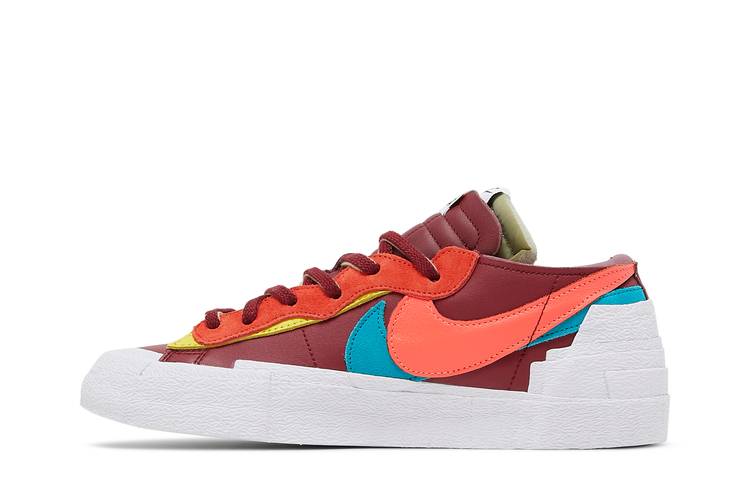 Kaws x Sacai x Blazer Low Team Red