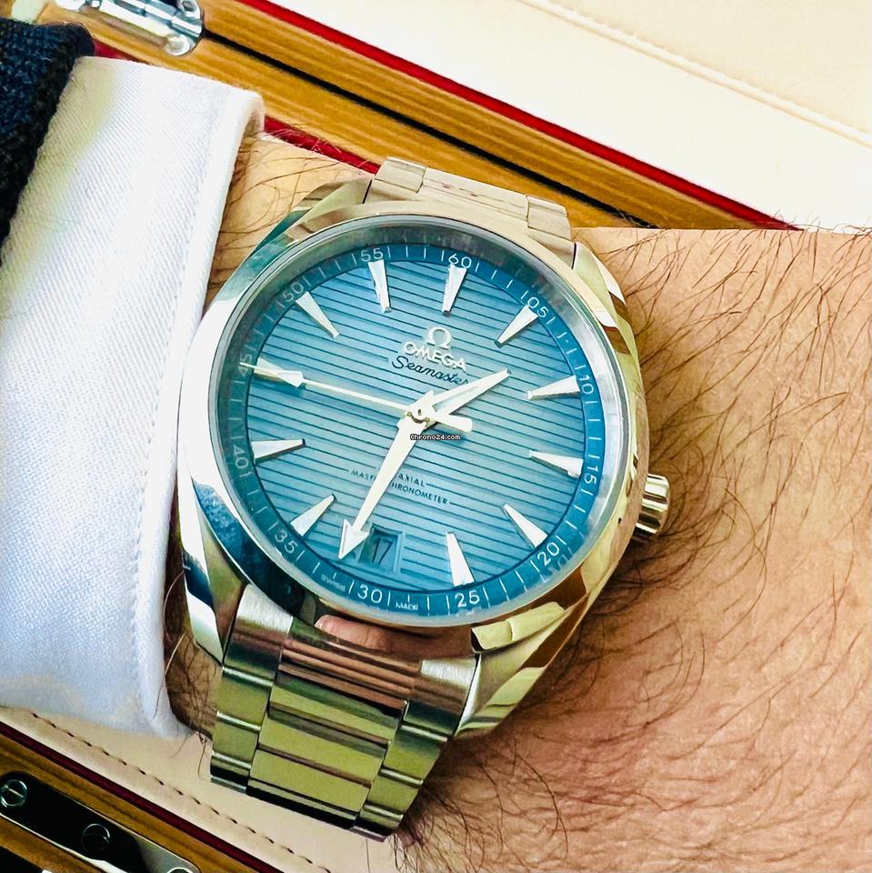 Omega Seamaster Aqua Terra150m Co-axial Master Chronometer Summer Full set special edition