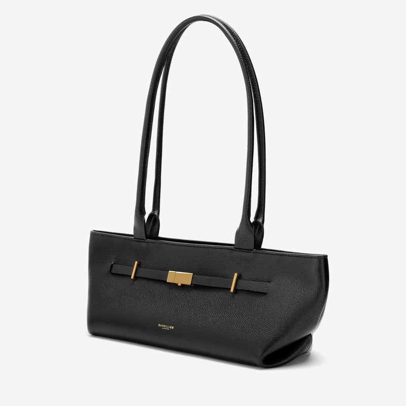 DeMellier The New York Shoulder black small grain