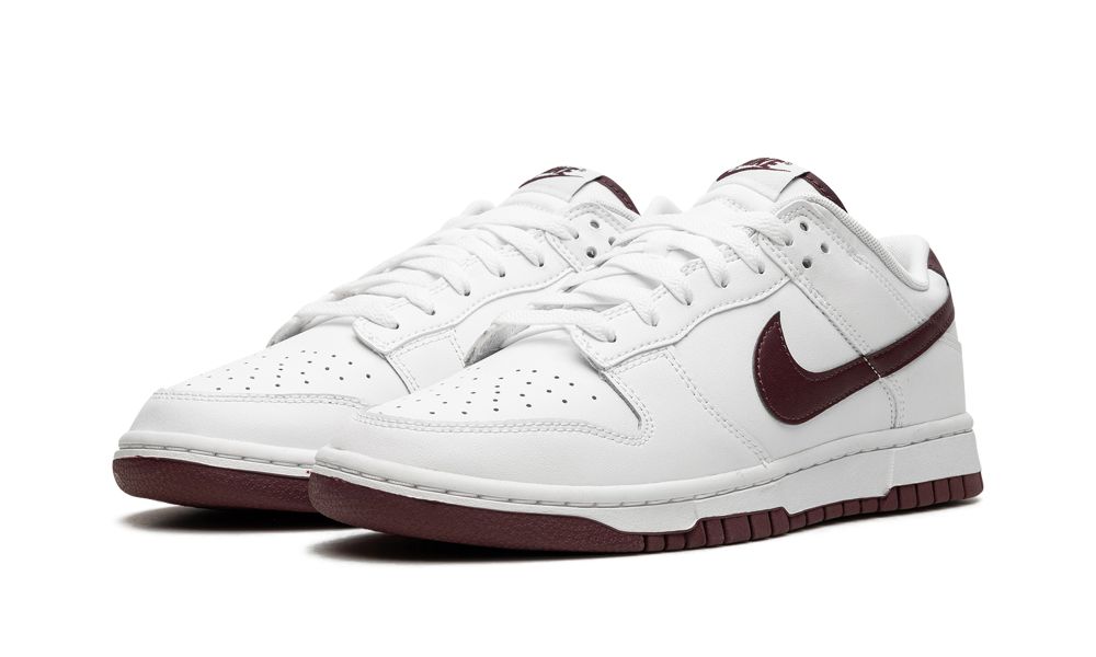 Dunk Low White Night Red