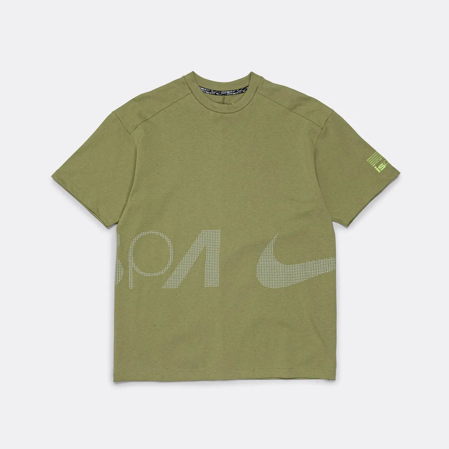 NIKE ISPA SS Tee - Alligator/Ghost Green