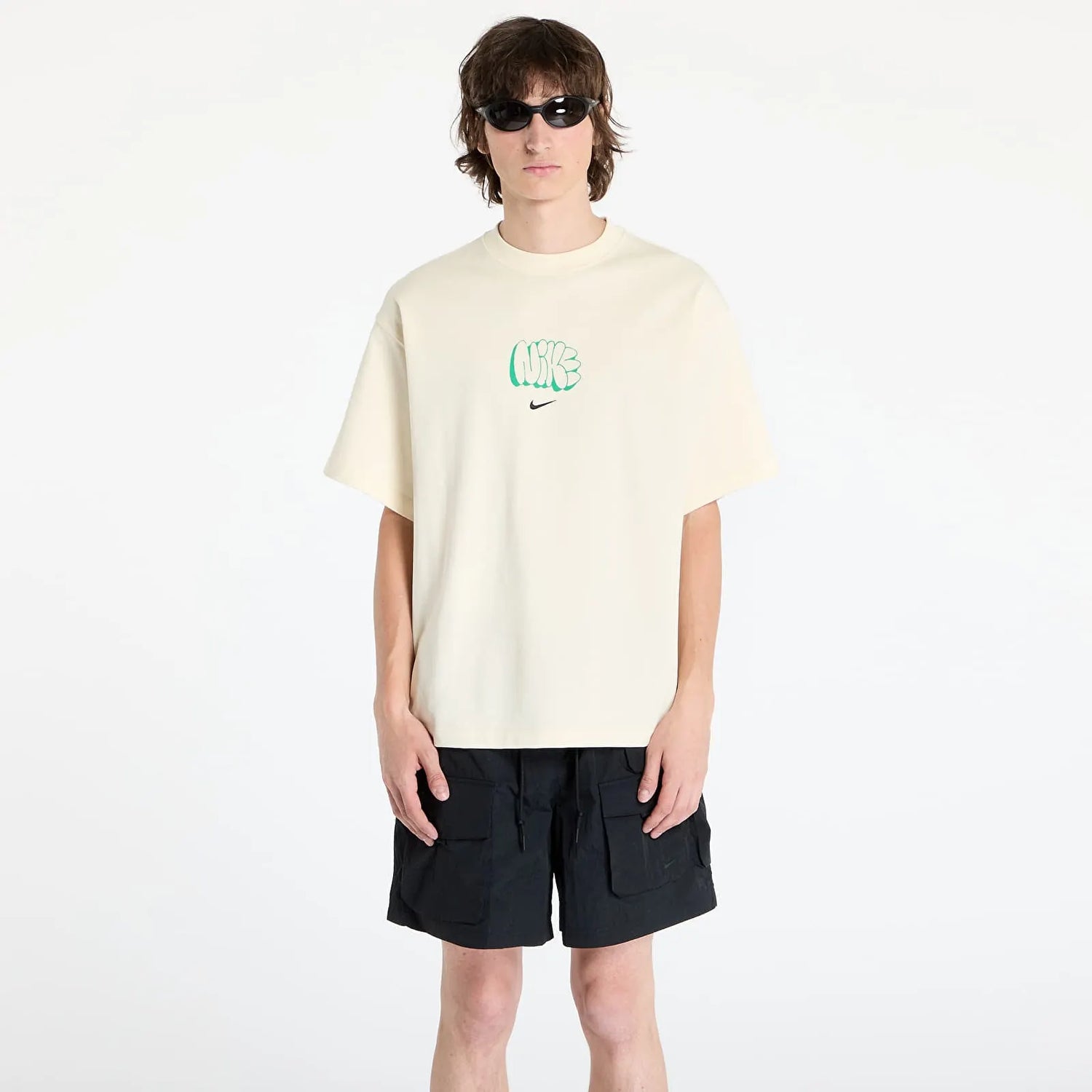 Nike Solo Swoosh Men's T-Shirt Coconut Milk