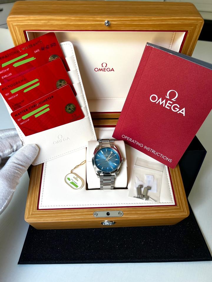 Omega Seamaster Aqua Terra150m Co-axial Master Chronometer Summer Full set special edition