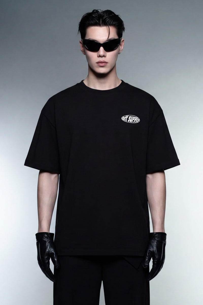 Off Supply Classic Core Black T-shirt