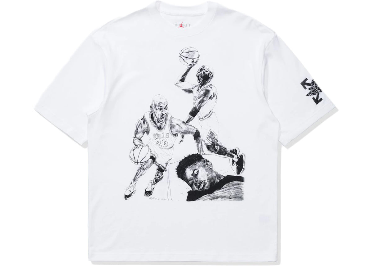 OFF-WHITE x Jordan T-Shirt White