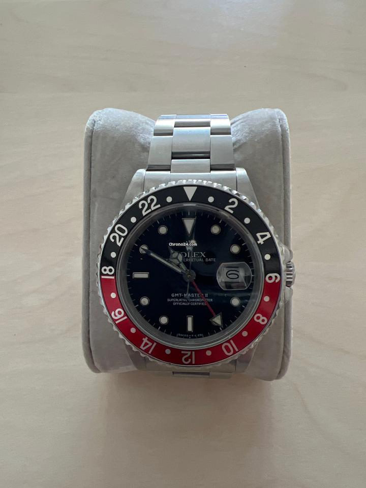 Rolex | GMT-Master II | 15650 | Steel | 40 mm | Steel | Black | Automatic