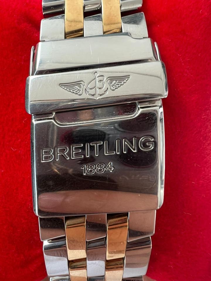 Breitling Chronomat Evolution B13356 Two-Tone Steel & 18 K Go