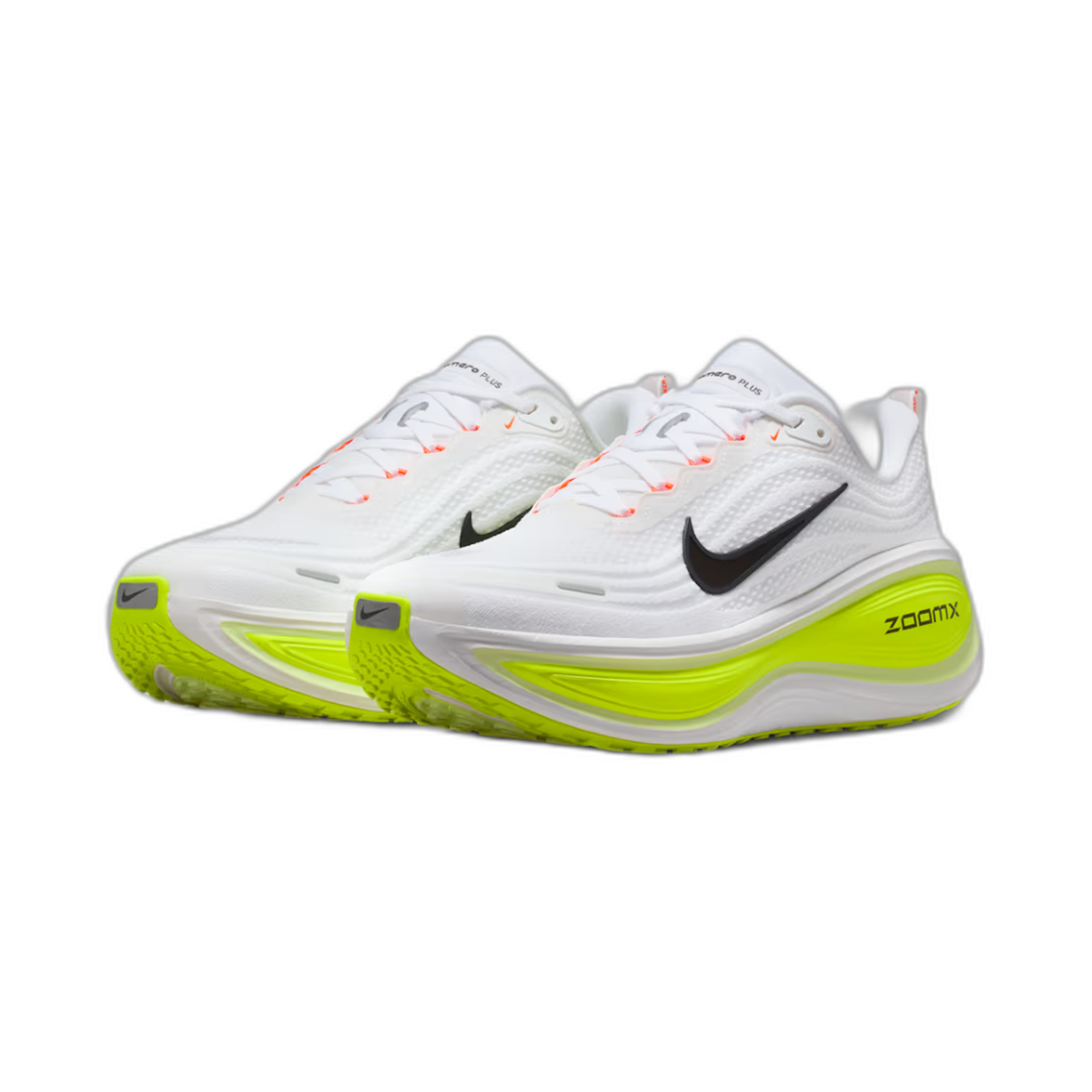 Nike Vomero Plus White Barely Volt Black