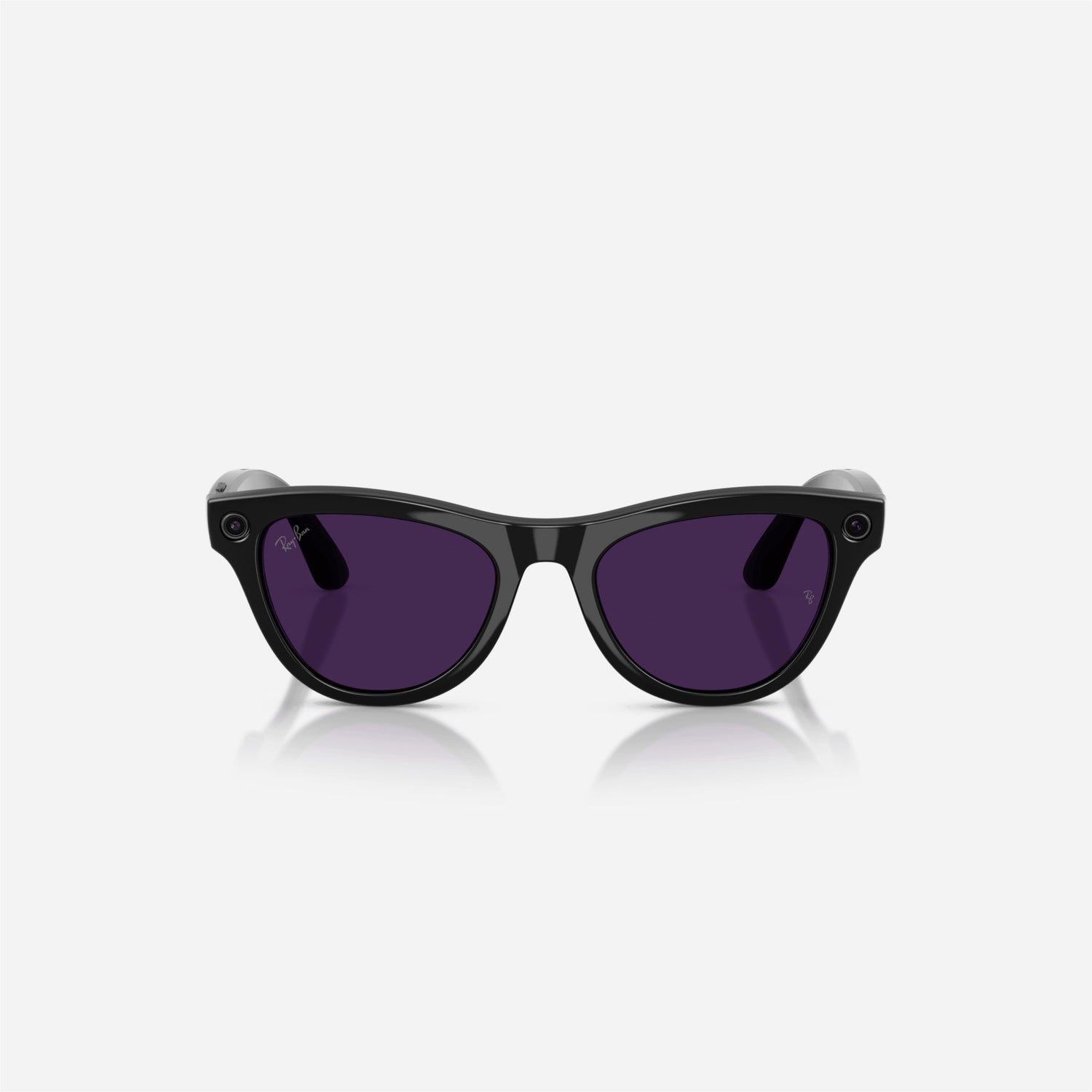 Ray-Ban Meta Skyler Shiny Black Frame Violet Lens Transition - Gen 2