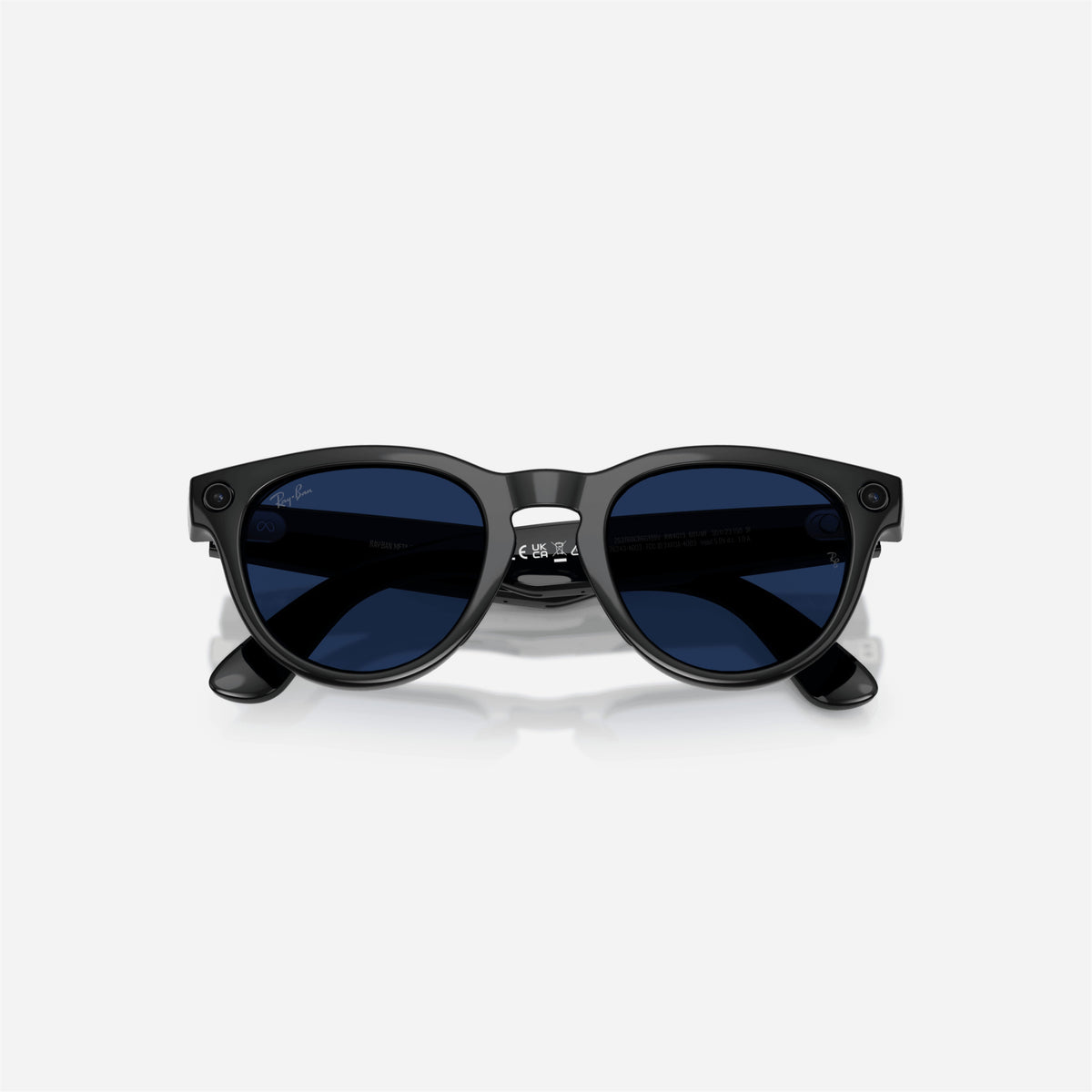 Ray-Ban Meta Headliner Shiny Black Frame Clear-Sapphire Lens Transition - Gen 2