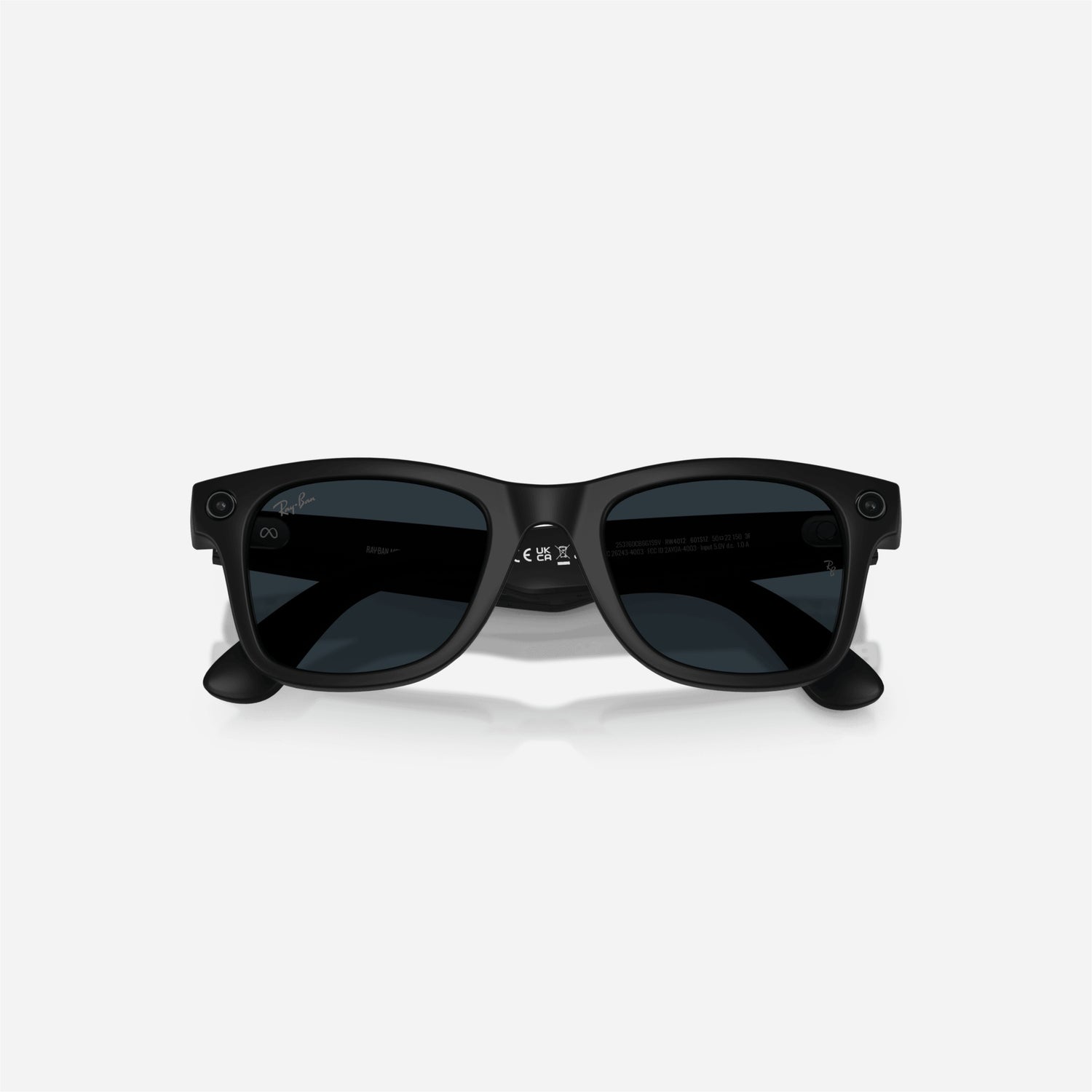 Ray-Ban Meta Wayfarer Matte Black Frame Clear-Grey Lens Transition - Gen 2