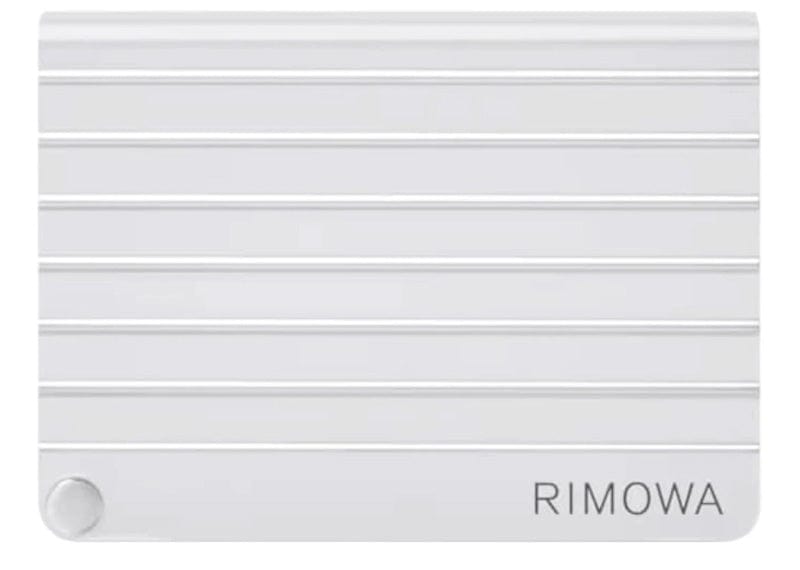 Rimowa Original Small Goods Aluminium Card Holder Silver
