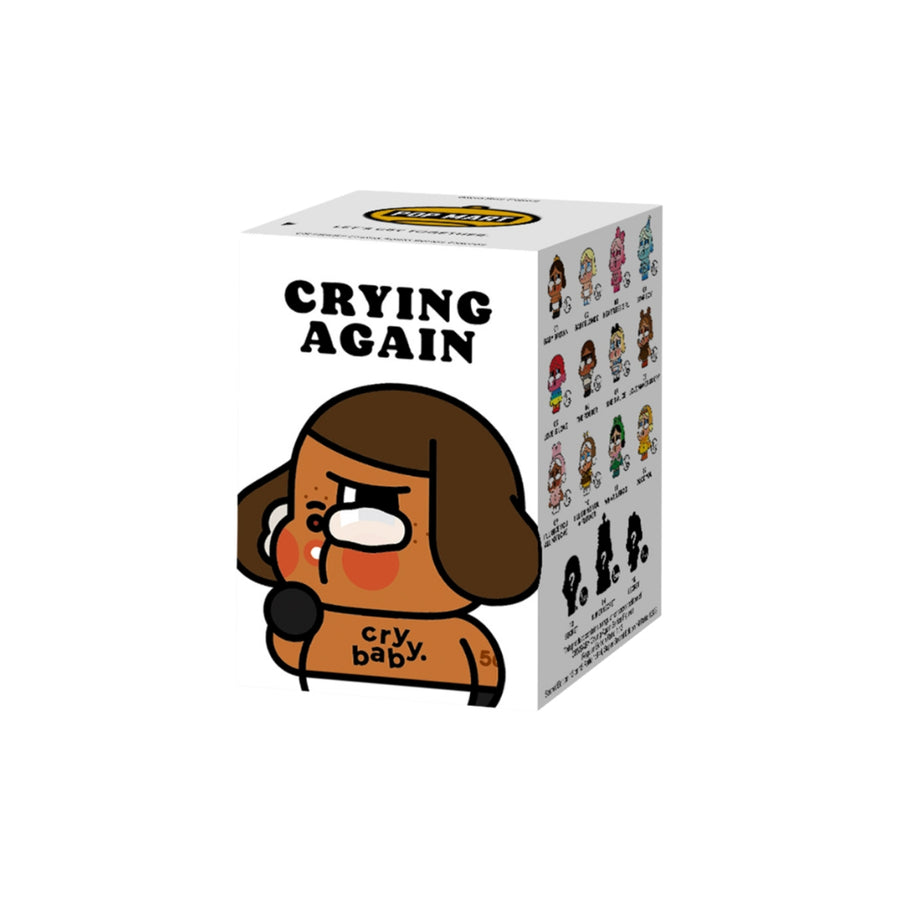 Pop Mart Crybaby Crying Again Series Figure Sealed Case (PACK OF 1)