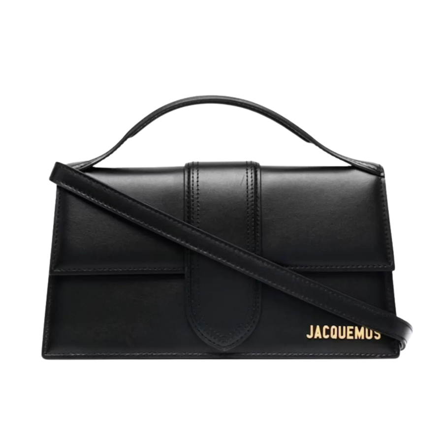 Jacquemus Le Grand Bambino Crossbody Strap Handbag Black