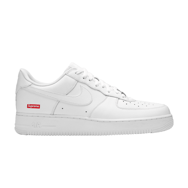 Supreme x Air Force 1 Low Box Logo White