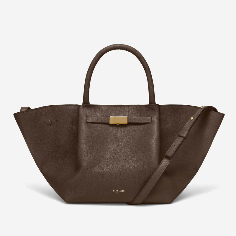 DeMellier The Midi New York mocha small grain