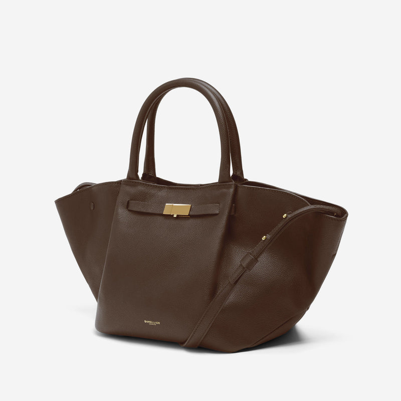 DeMellier The Midi New York mocha small grain