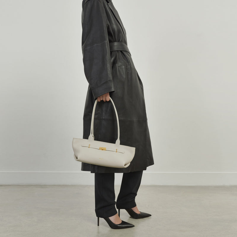 DeMellier The New York Shoulder off-white small grain