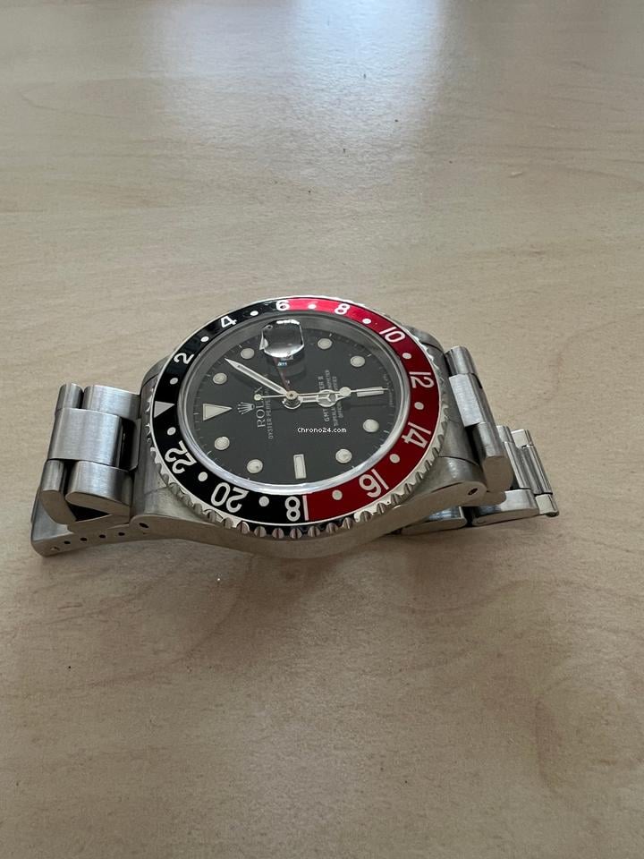 Rolex | GMT-Master II | 15650 | Steel | 40 mm | Steel | Black | Automatic