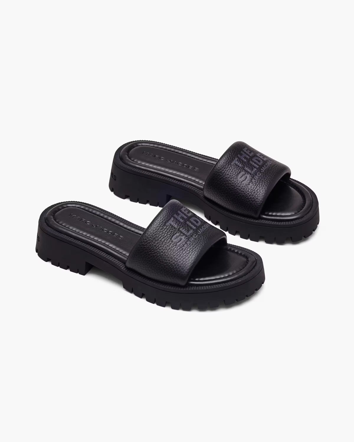 Marc Jacobs Marc Jacobs The Lug Sole Slide Black Black
