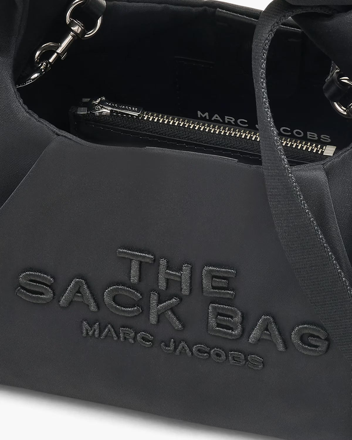 Marc Jacobs Marc Jacobs The Bow Nylon Mini Sack Bag Black Black
