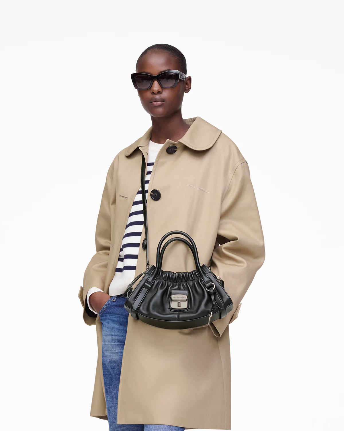 Marc Jacobs Marc Jacobs The Cristina Small Satchel Black Black