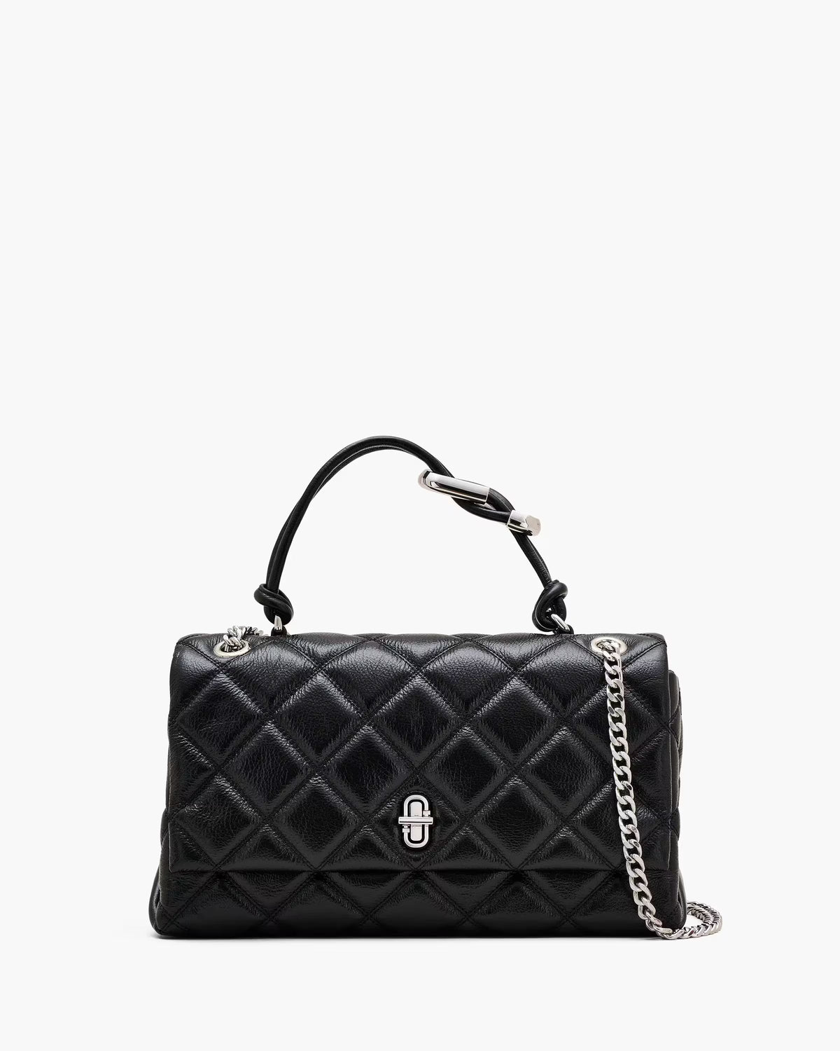 Marc Jacobs Marc Jacobs The Quilted Dual Convertible Shoulder Bag Black Black