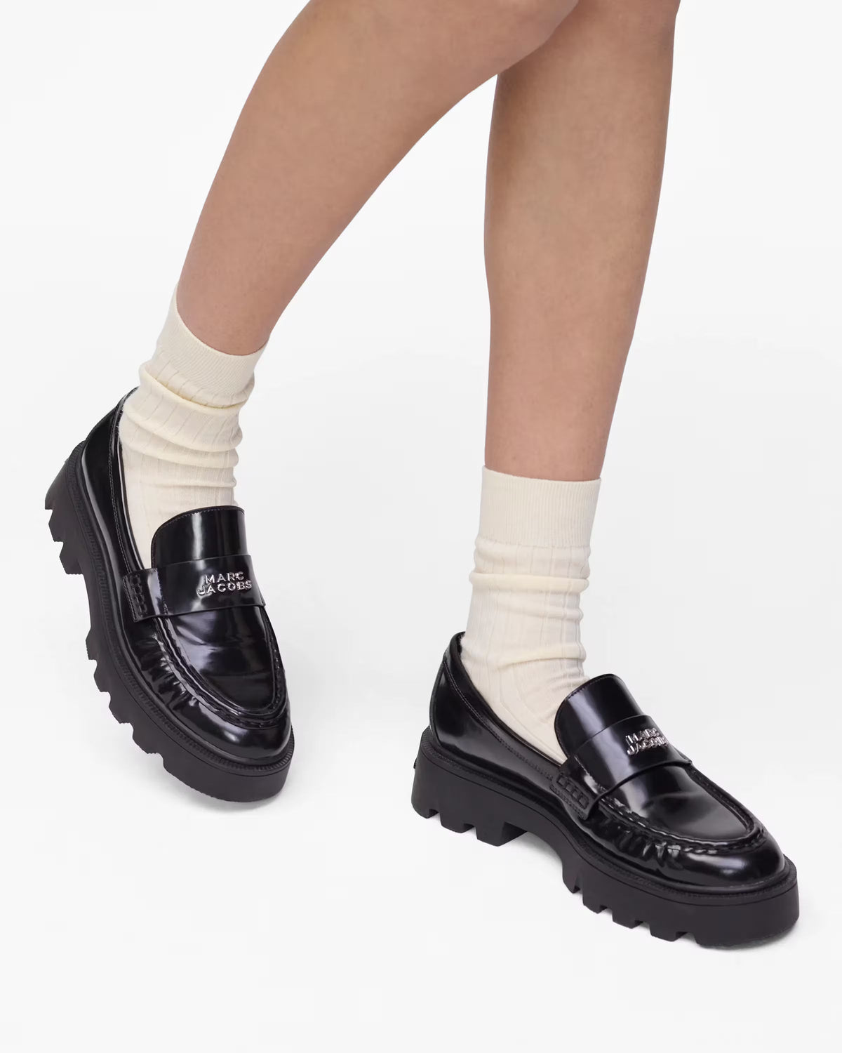 Marc Jacobs Marc Jacobs The Frankie Loafer Black Black