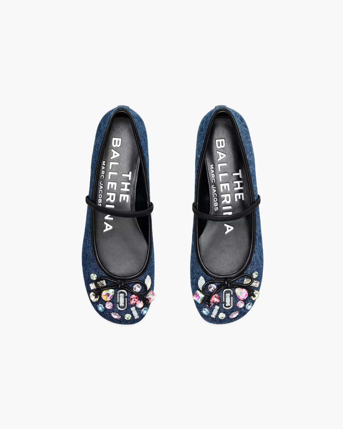 Marc Jacobs Marc Jacobs The Gem Denim Sabrina Ballerina Indigo Indigo