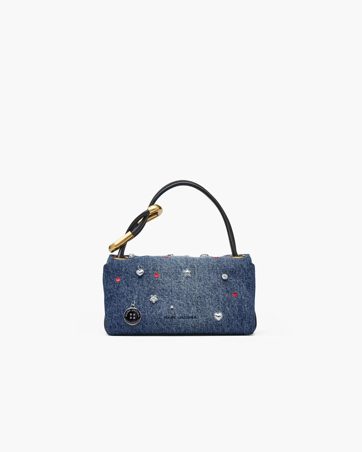 Marc Jacobs Marc Jacobs The Trinket Charm Denim Mini Dual Bag Medium Wash Multi Medium Wash Multi