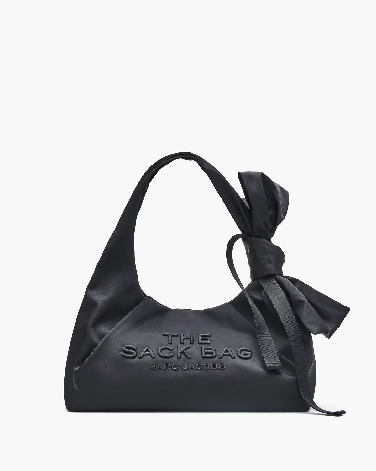 Marc Jacobs Marc Jacobs The Bow Nylon Sack Bag Black Black