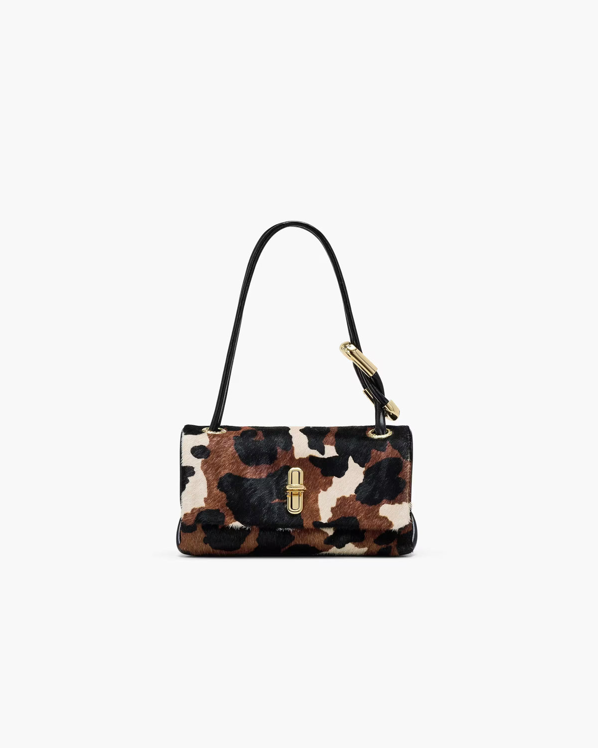 Marc Jacobs Marc Jacobs The Cow Haircalf Mini Dual Shoulder Bag Mocha Multi Mocha Multi