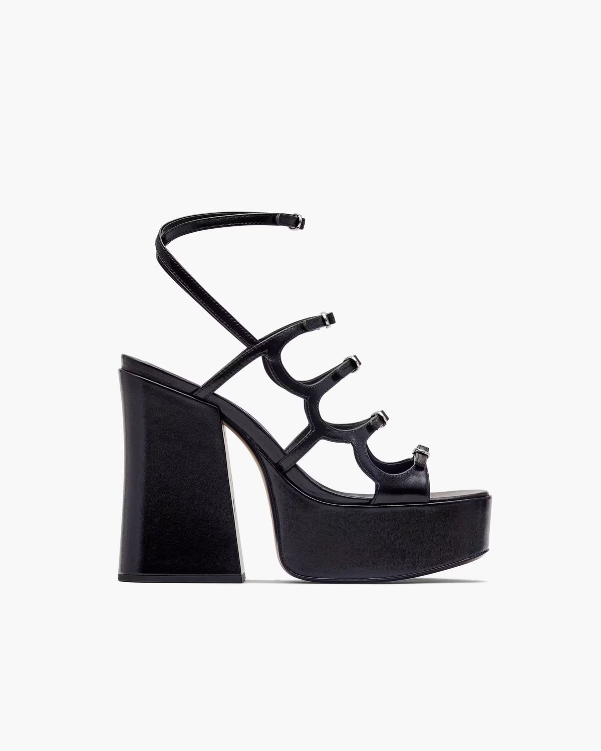 Marc Jacobs Marc Jacobs The Kiki Platform Sandal Black Black