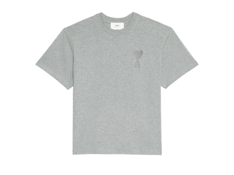 AMI de Coeur Tone-On-Tone T-Shirt Heather Heather Grey