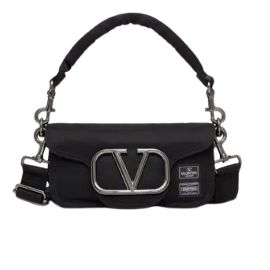 Valentino Garavani And Porter Locò (S) Black