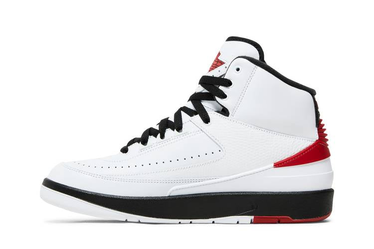 Wmns Air Jordan 2 Retro WhiteVarsity RedBlack