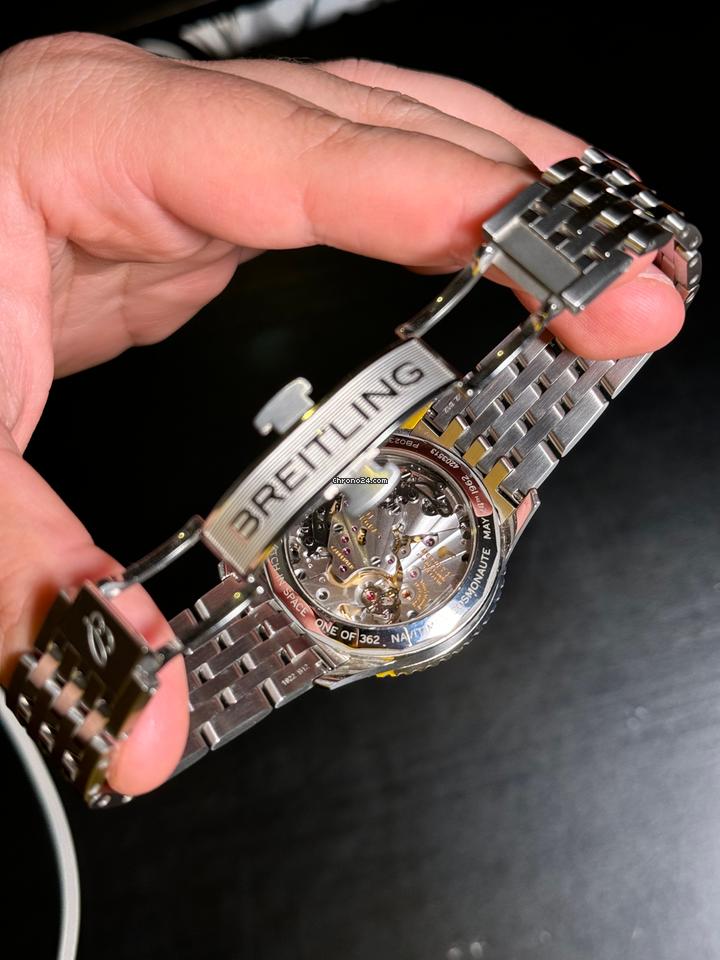 Breitling Navitimer Cosmonaute B02 Cosmonaute Limited Edition Full Set Limited Edition of 362 pcs