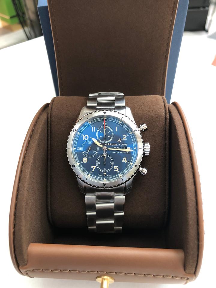 Breitling Aviator 8 Chronograph 43 Full set - 2020