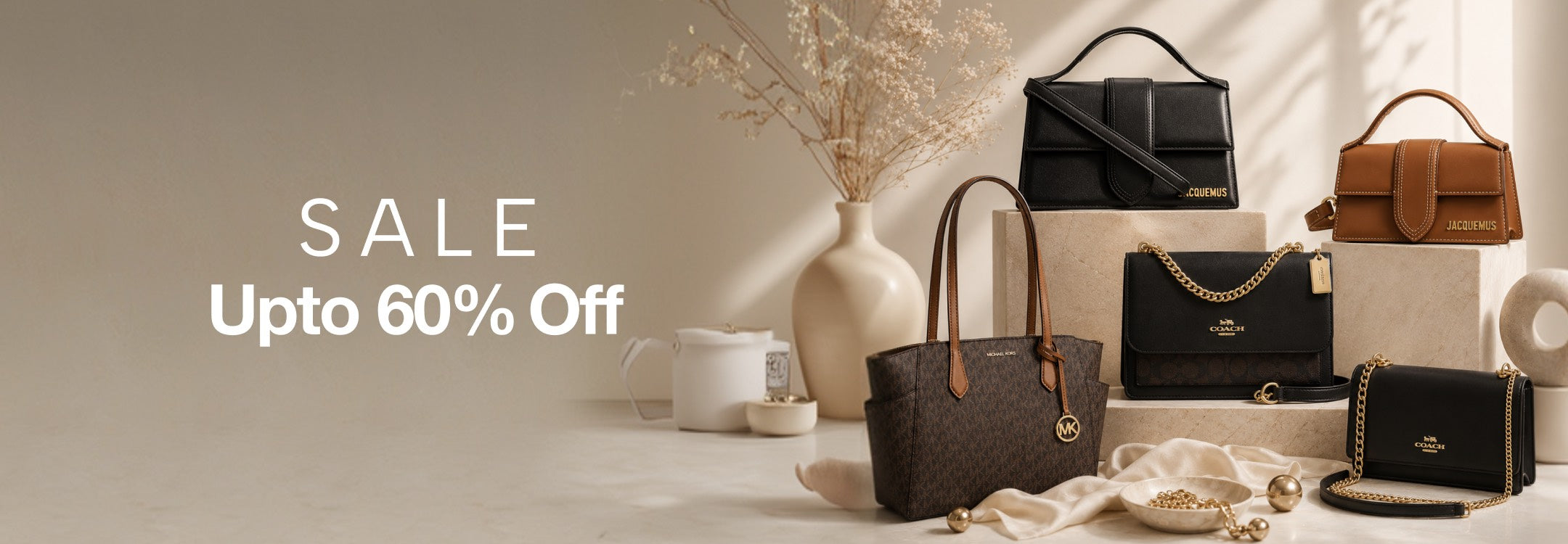 Luxury bags sale up to 60% off