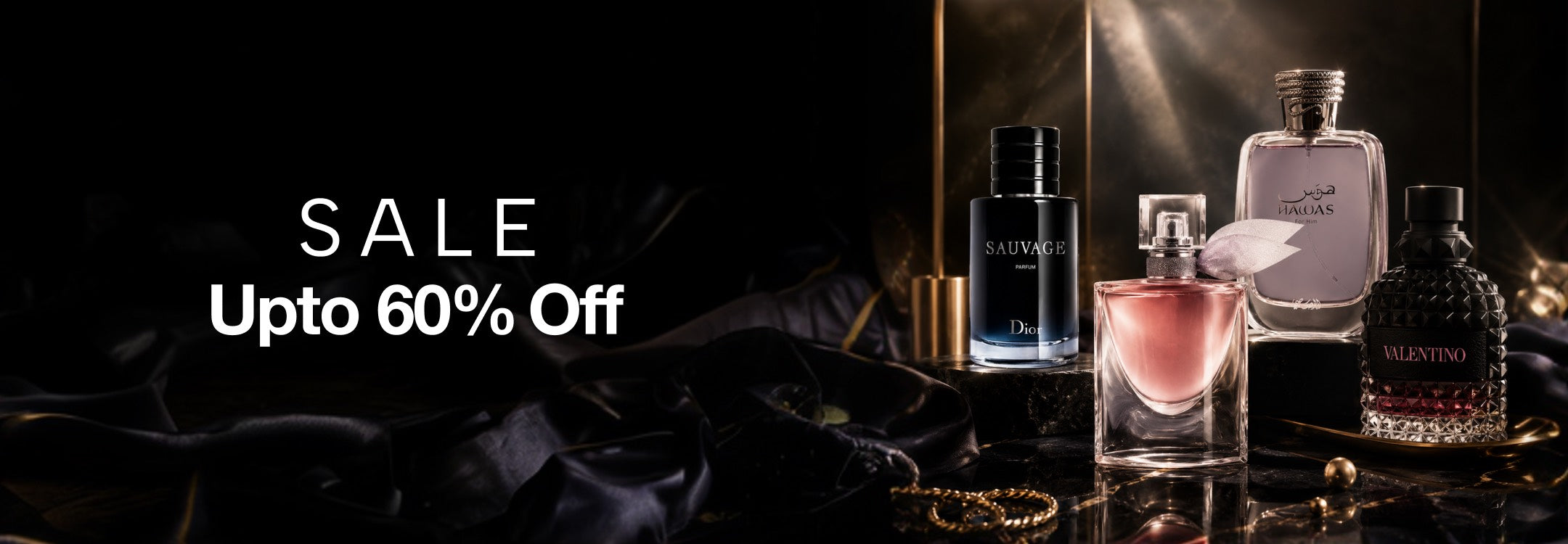 Luxury perfumes sale up to 60% off